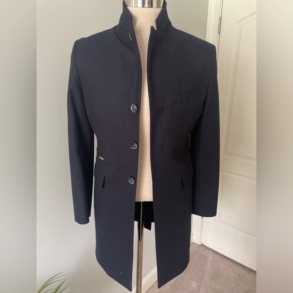 J.Lindeberg Loro Piana Storm System navy jacket